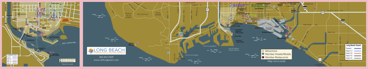 Long Beach maps